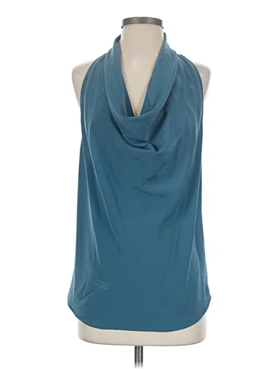 Pre-owned Kenar Sleeveless Blouse In Teal