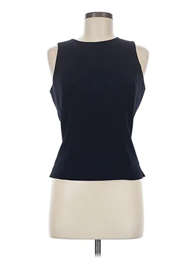 Pre-owned Kenar Sleeveless Top Black Halter Neckline Tops