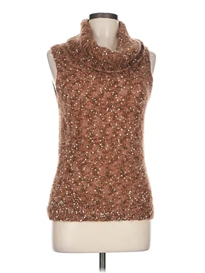 Pre-owned Kenar Sweater Vest In Brown