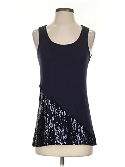 Pre-owned Kenar Tank Top Black Strapless Neckline Tops