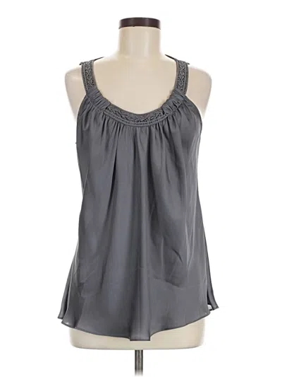 Pre-owned Kenar Tank Top Gray Halter Neckline Tops