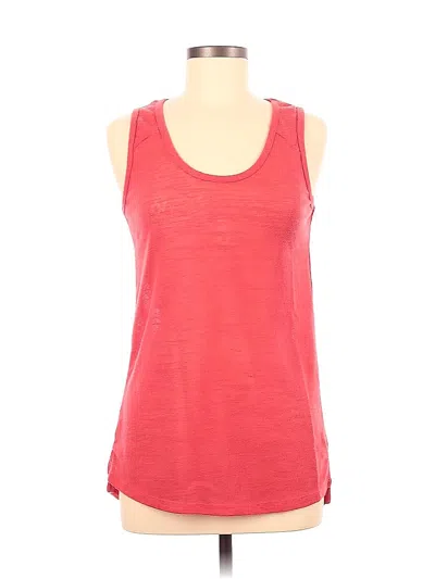 Pre-owned Kenar Tank Top Red Halter Neckline Tops