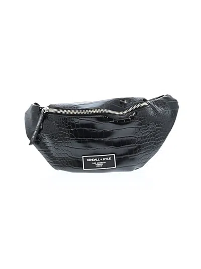 Pre-owned Kendall & Kylie Belt Bag In Black