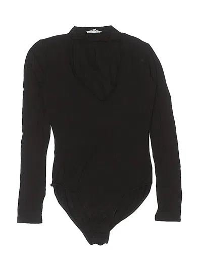 Pre-owned Kendall & Kylie Bodysuit In Black