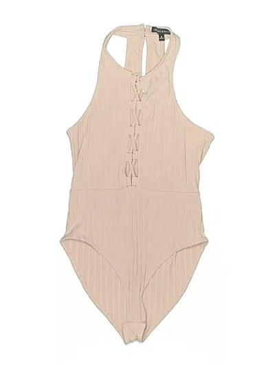 Pre-owned Kendall & Kylie Bodysuit In Brown