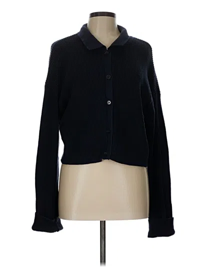 Pre-owned Kendall & Kylie Cardigan Sweater In Black