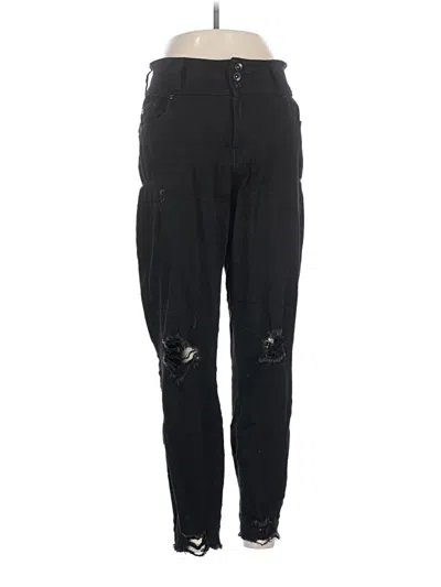 Pre-owned Kendall & Kylie Cargo Pants In Black