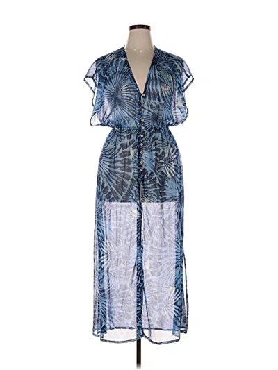 Pre-owned Kendall & Kylie Casual Dress In Blue