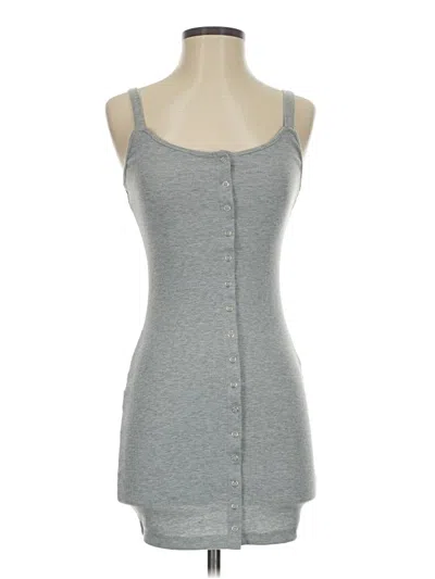 Pre-owned Kendall & Kylie Casual Dress In Gray