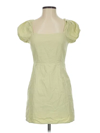 Pre-owned Kendall & Kylie Casual Dress In Green