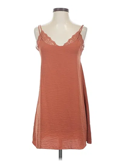 Pre-owned Kendall & Kylie Casual Dress In Orange