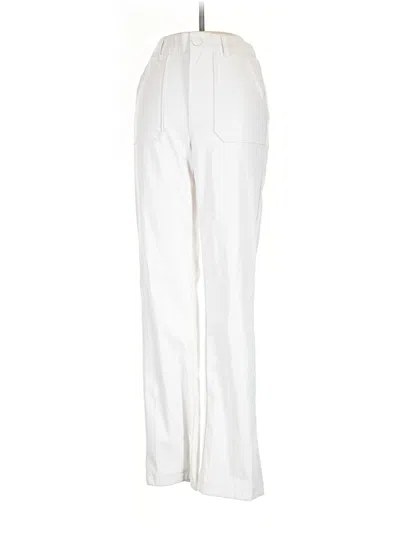 Pre-owned Kendall & Kylie Casual Pants In White