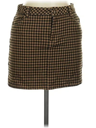 Pre-owned Kendall & Kylie Casual Skirt In Brown