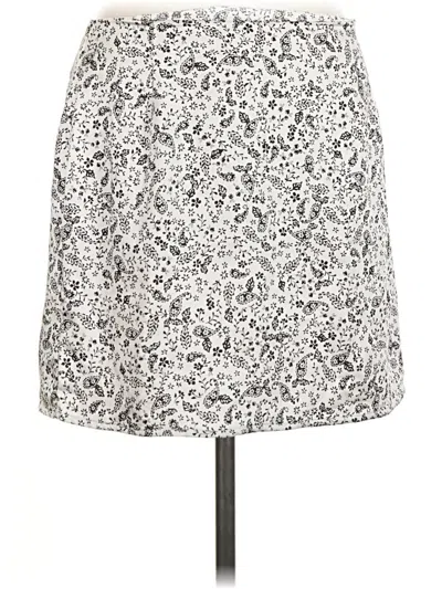 Pre-owned Kendall & Kylie Casual Skirt In Gray