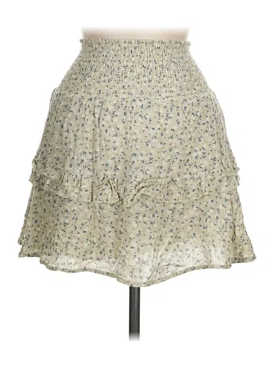 Pre-owned Kendall & Kylie Casual Skirt In Ivory
