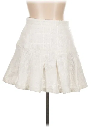 Pre-owned Kendall & Kylie Casual Skirt In Ivory