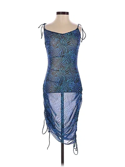 Pre-owned Kendall & Kylie Cocktail Dress In Blue