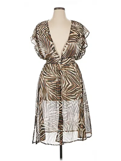 Kendall & Kylie Cocktail Dress In Brown
