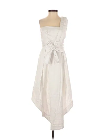 Pre-owned Kendall & Kylie Cocktail Dress In White