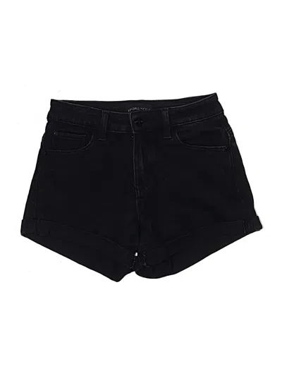 Pre-owned Kendall & Kylie Denim Shorts In Black