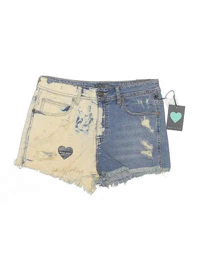 Pre-owned Kendall & Kylie Denim Shorts In Blue