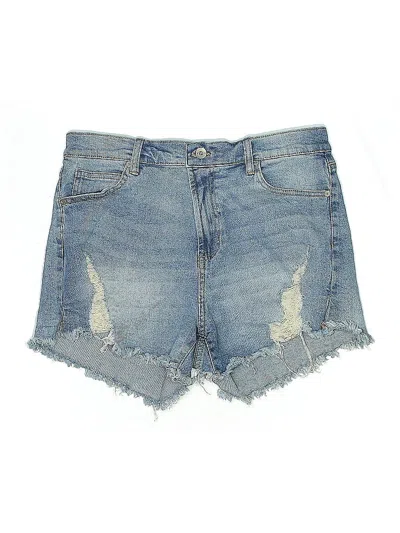 Pre-owned Kendall & Kylie Denim Shorts In Blue