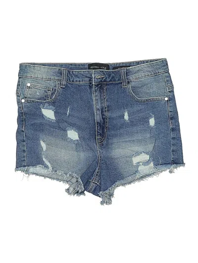 Pre-owned Kendall & Kylie Denim Shorts In Blue