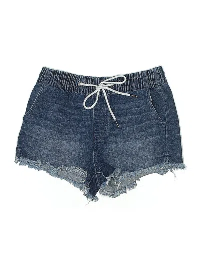 Pre-owned Kendall & Kylie Denim Shorts In Blue