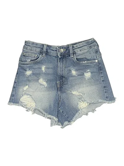 Pre-owned Kendall & Kylie Denim Shorts In Blue