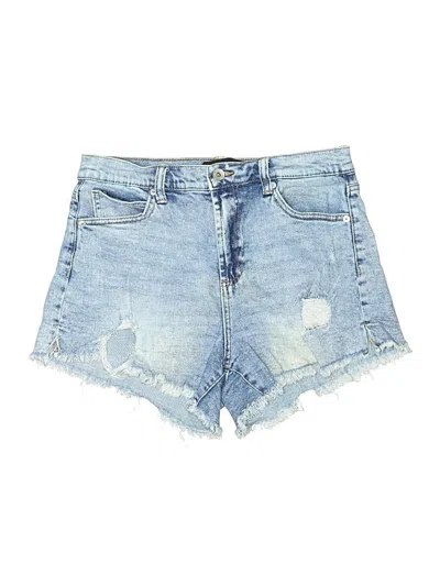 Pre-owned Kendall & Kylie Denim Shorts In Blue