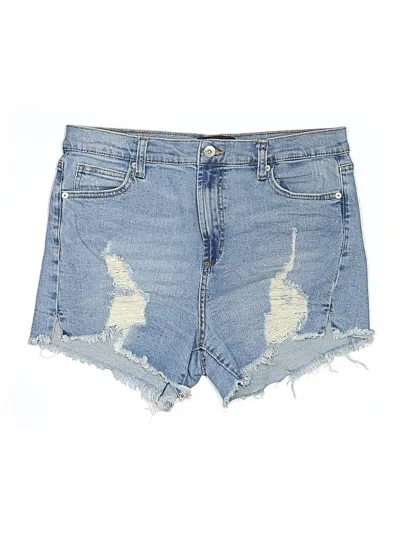 Pre-owned Kendall & Kylie Denim Shorts In Blue