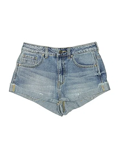 Pre-owned Kendall & Kylie Denim Shorts In Blue