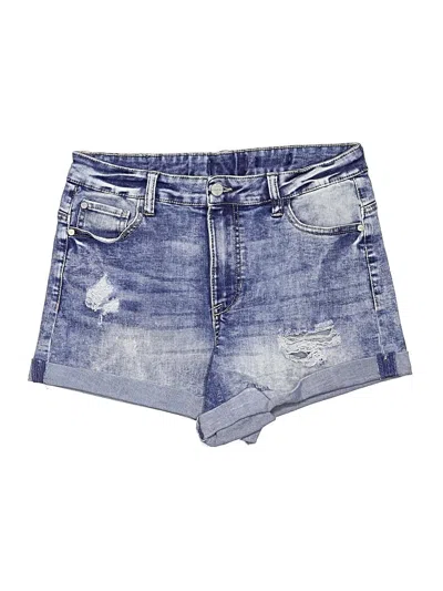 Pre-owned Kendall & Kylie Denim Shorts In Blue