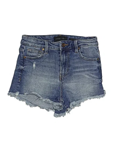 Pre-owned Kendall & Kylie Denim Shorts In Blue