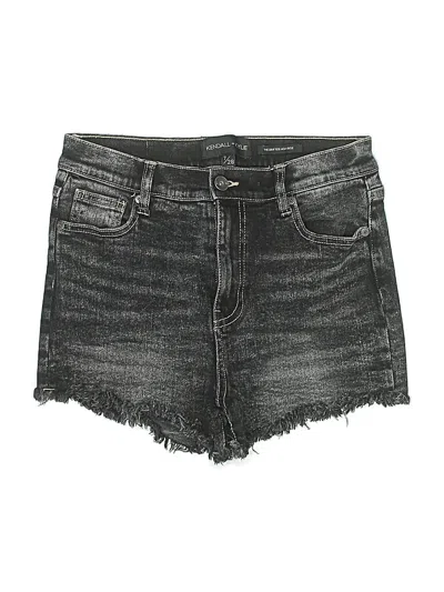Pre-owned Kendall & Kylie Denim Shorts In Gray