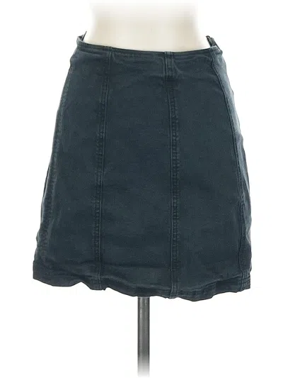 Pre-owned Kendall & Kylie Denim Skirt In Blue