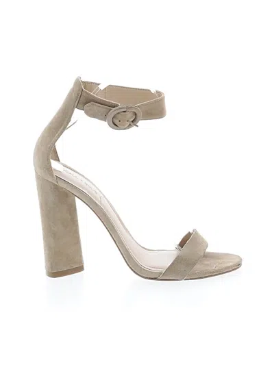 Pre-owned Kendall & Kylie Heels In Tan
