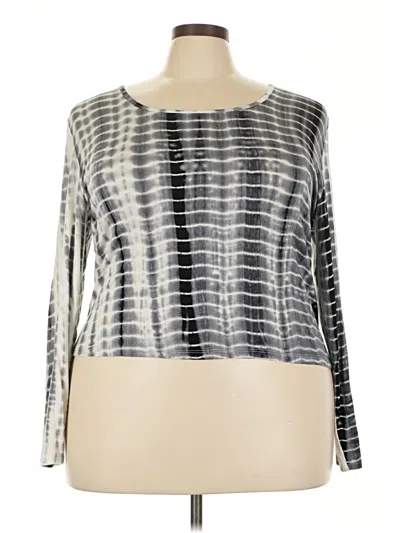 Kendall & Kylie Long Sleeve Blouse In Multi