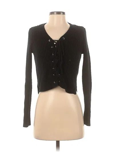 Pre-owned Kendall & Kylie Pullover Sweater In Black
