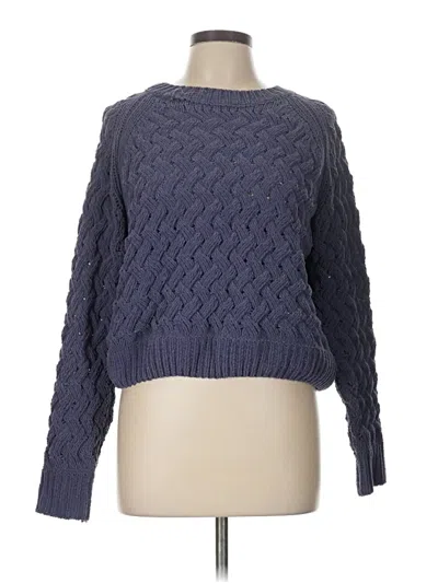 Pre-owned Kendall & Kylie Pullover Sweater In Blue