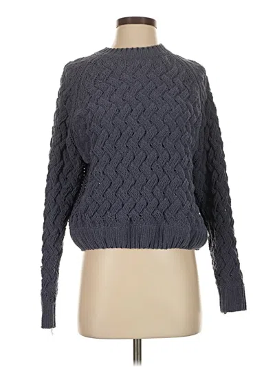 Pre-owned Kendall & Kylie Pullover Sweater In Gray