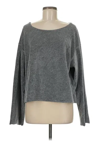 Pre-owned Kendall & Kylie Pullover Sweater In Gray