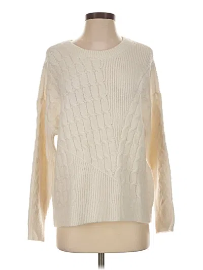 Pre-owned Kendall & Kylie Pullover Sweater In Ivory
