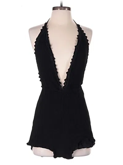 Pre-owned Kendall & Kylie Romper In Black