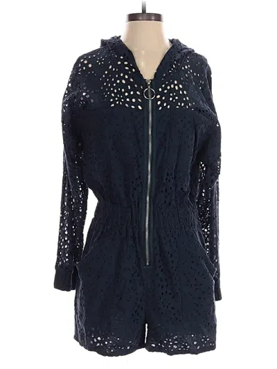 Pre-owned Kendall & Kylie Romper In Blue