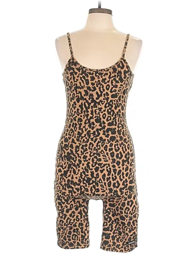 Pre-owned Kendall & Kylie Romper In Brown