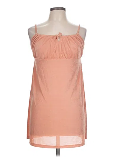 Pre-owned Kendall & Kylie Sleeveless Blouse In Orange