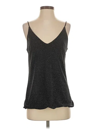Pre-owned Kendall & Kylie Sleeveless Top Gray Halter Neckline Tops