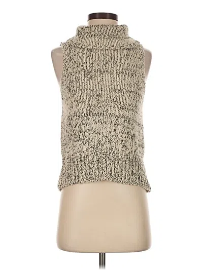 Pre-owned Kendall & Kylie Sweater Vest In Tan
