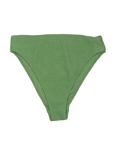 Pre-owned Kendall & Kylie Swimsuit Bottoms In Green